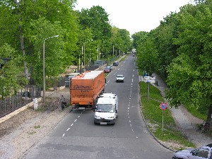 Wenn der Bundeskanzler kommt ist vorher sogar wildes Parken erlaubt