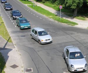 Gerade noch die Kurve gekriegt!