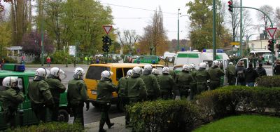Kastanienallee Polizeieinsatz
