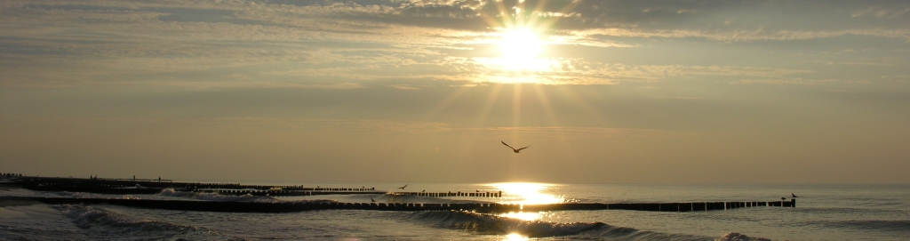 Sonnenuntergang am Weststrand Ahrenshoop