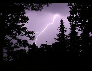 Blitz und Donner in Potsdam