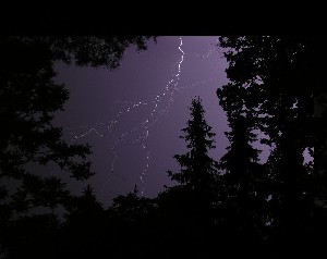 Blitz und Donner in Potsdam