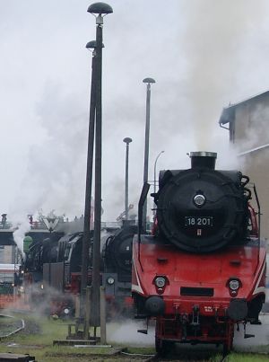 18201 zur Dampflokparade in Dresden