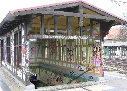 Dallgow's Bahnsteigabgang Dallgow-Döberitz Bahnsteigabgang