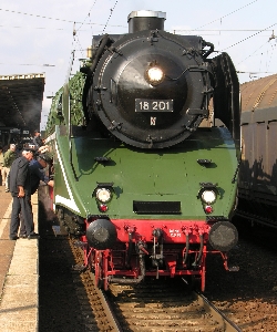 18201 die schnellste noch betriebsf&auml;hige Dampflokomotive der Welt