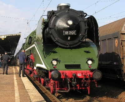 18201 die schnellste noch betriebsf&auml;hige Dampflokomotive der Welt