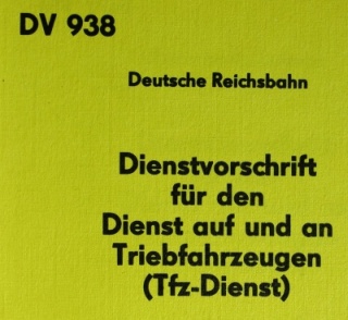 Dienstvorschrift 938 Handverschl&uuml;sse
