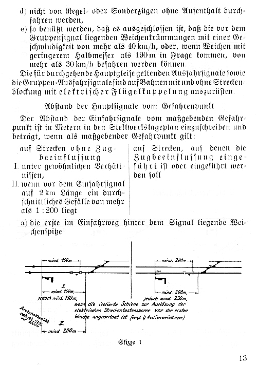 Bestimmungen f&uuml;r das Entwerfen von Sicherungsanlagen