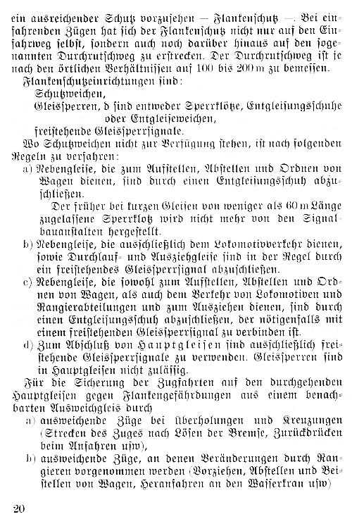 Bestimmungen f&uuml;r das Entwerfen von Sicherungsanlagen