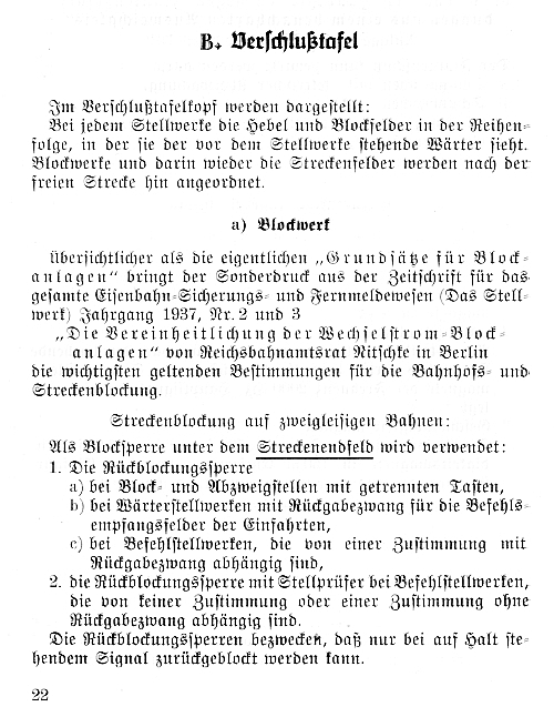 Bestimmungen f&uuml;r das Entwerfen von Sicherungsanlagen