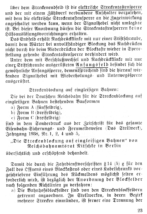 Bestimmungen f&uuml;r das Entwerfen von Sicherungsanlagen