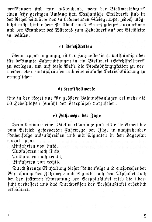 Bestimmungen f&uuml;r das Entwerfen von Sicherungsanlagen