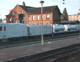 Sprengwagenzug in Oebisfelde