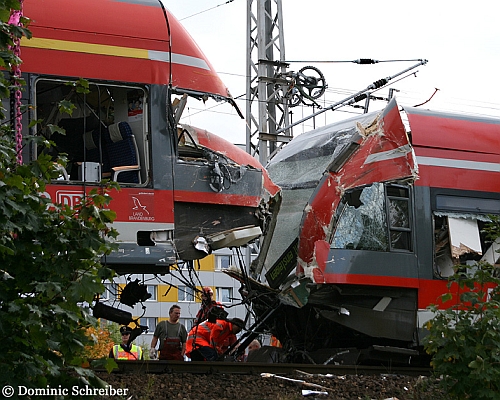 Auffahrunfall vom 06. Oktober 2008 im Biesdorfer Kreuz