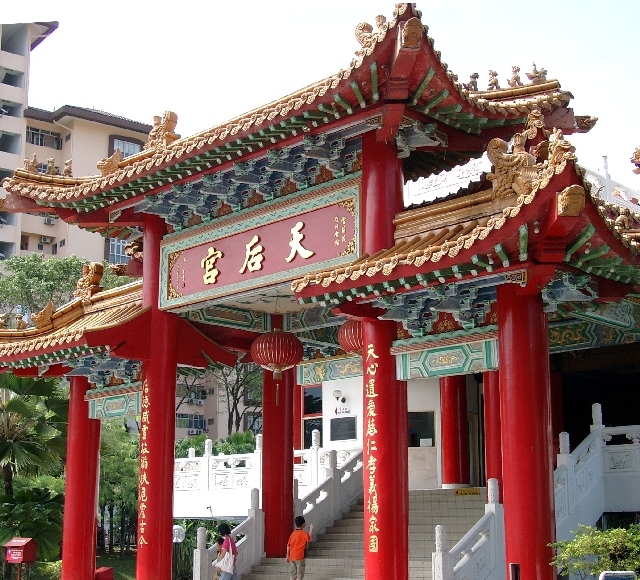 Der Chinesische Tempel in Kuala Lumpur