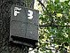 Fledermauskasten nach Reparatur mit Zaunspanndraht