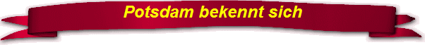 Potsdam bekennt sich