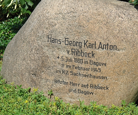 -grabstein Hans.Georg Karl Anton von Ribbeck