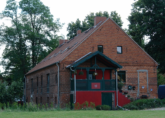Altes Geb&auml;ude in Ribbeck im Havelland