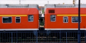 Schrottzerlegeplatz der Bahn in Cottbus