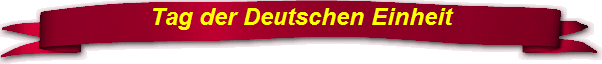 Tag der Deutschen Einheit